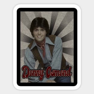 Vintage Classic Donny Osmond Sticker